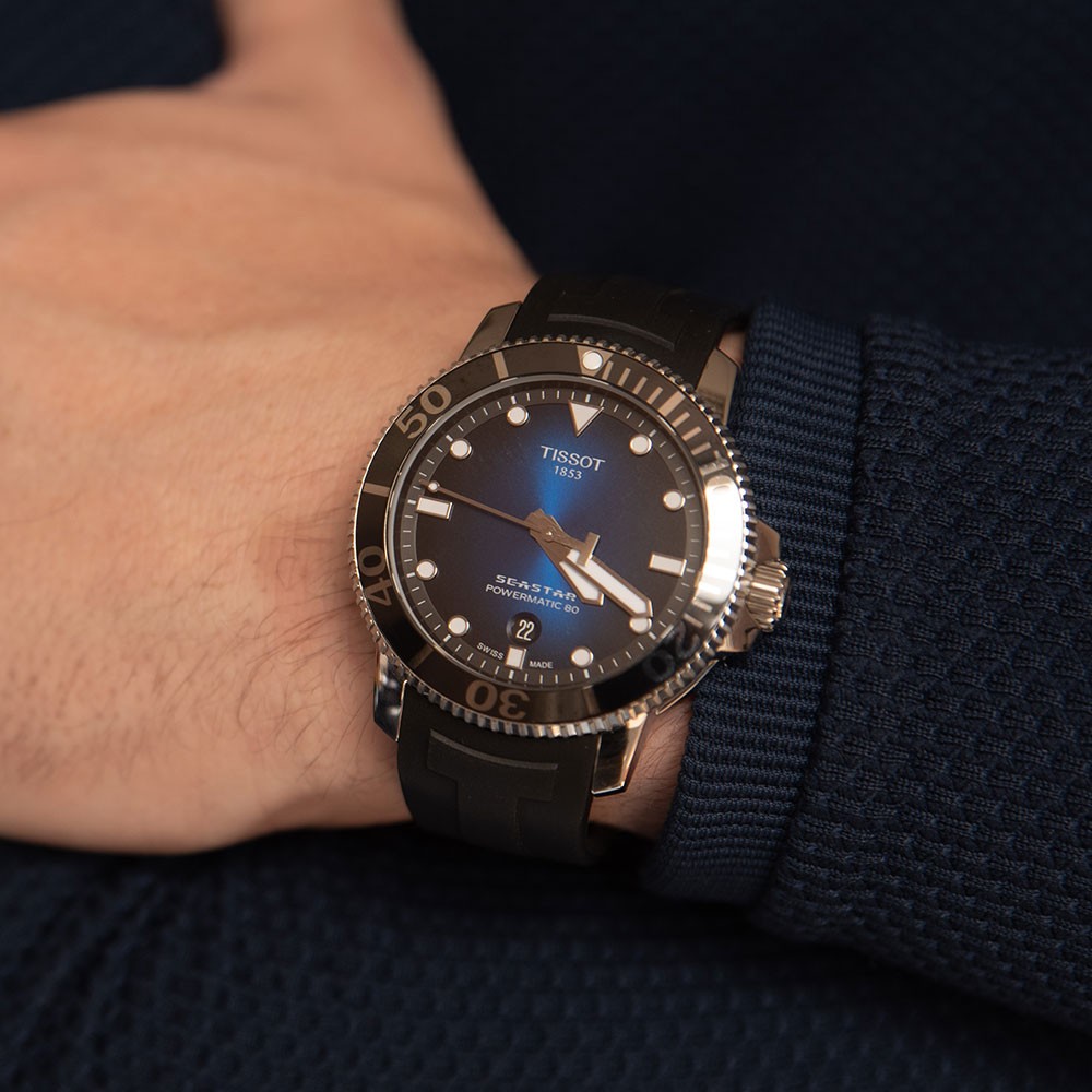 Tissot T-Sport Seastar 1000 Powermatic 80 Mens Watch T120.407.17.041.00