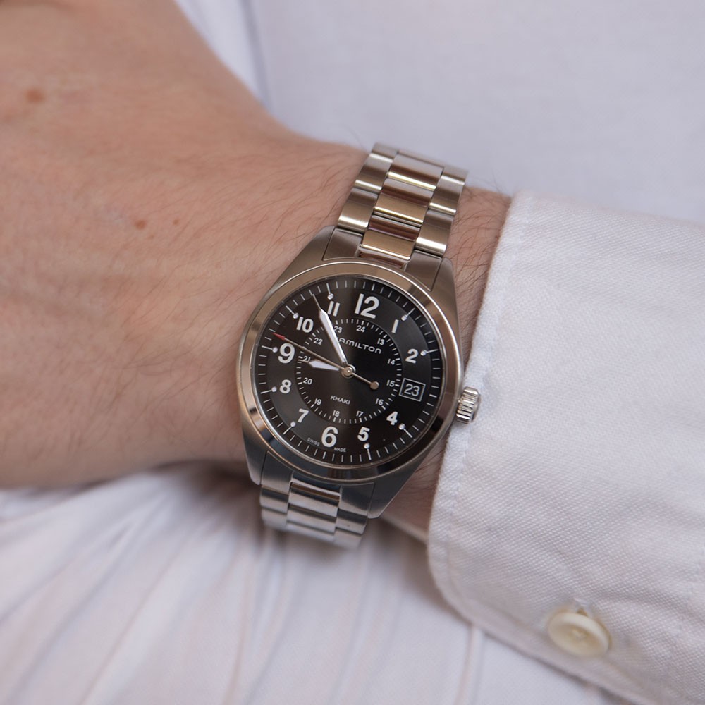Hamilton Khaki Field Quartz Mens Watch H68551933