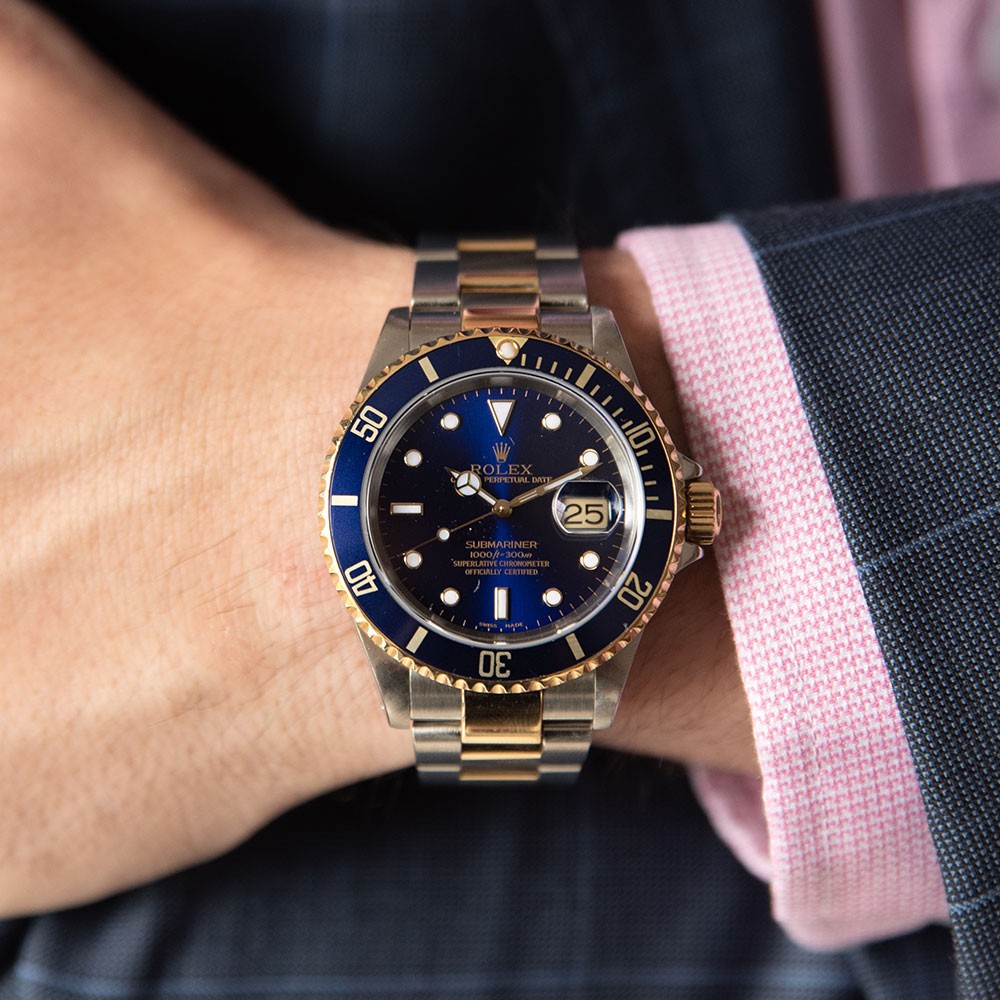 Submariner bi metal blue clearance