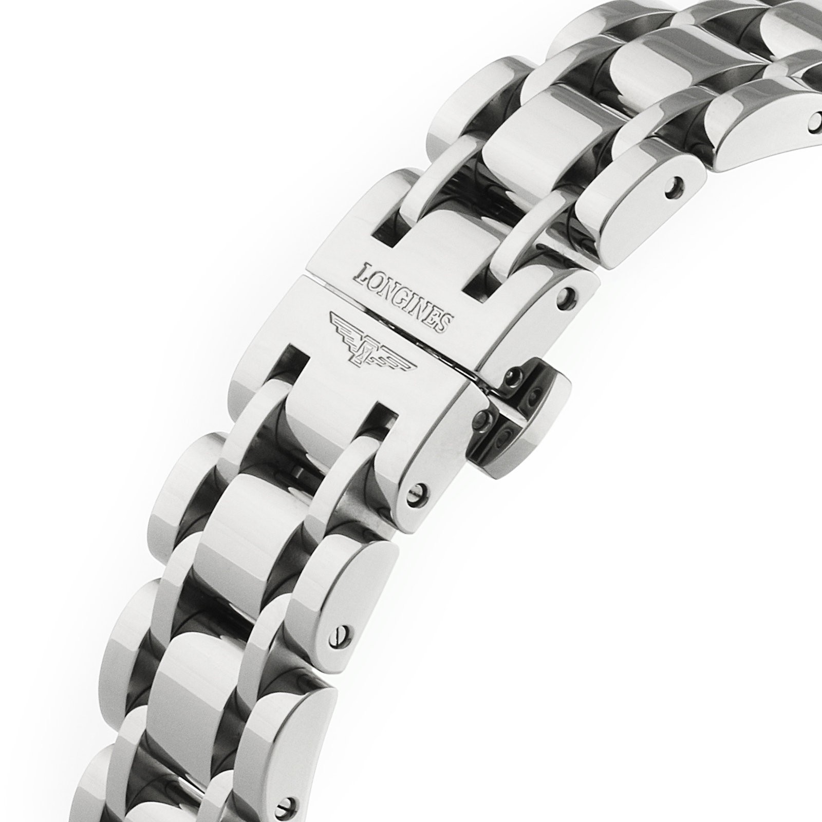 Longines DolceVita Diamond Dot Rectangular Mother of Pearl Dial