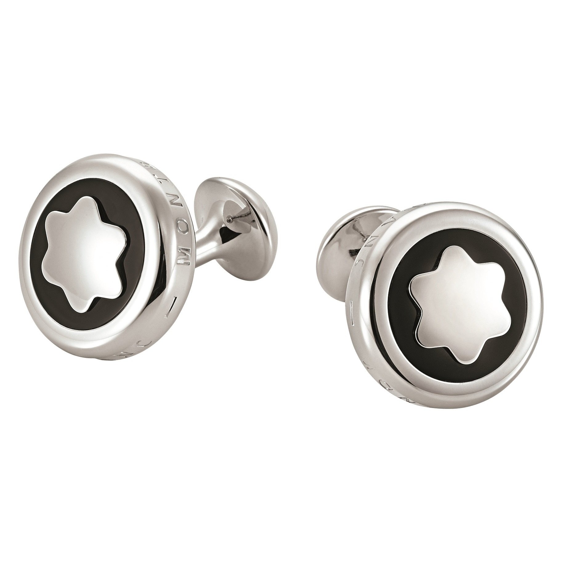 Montblanc Classic Collection Round Star Cufflinks