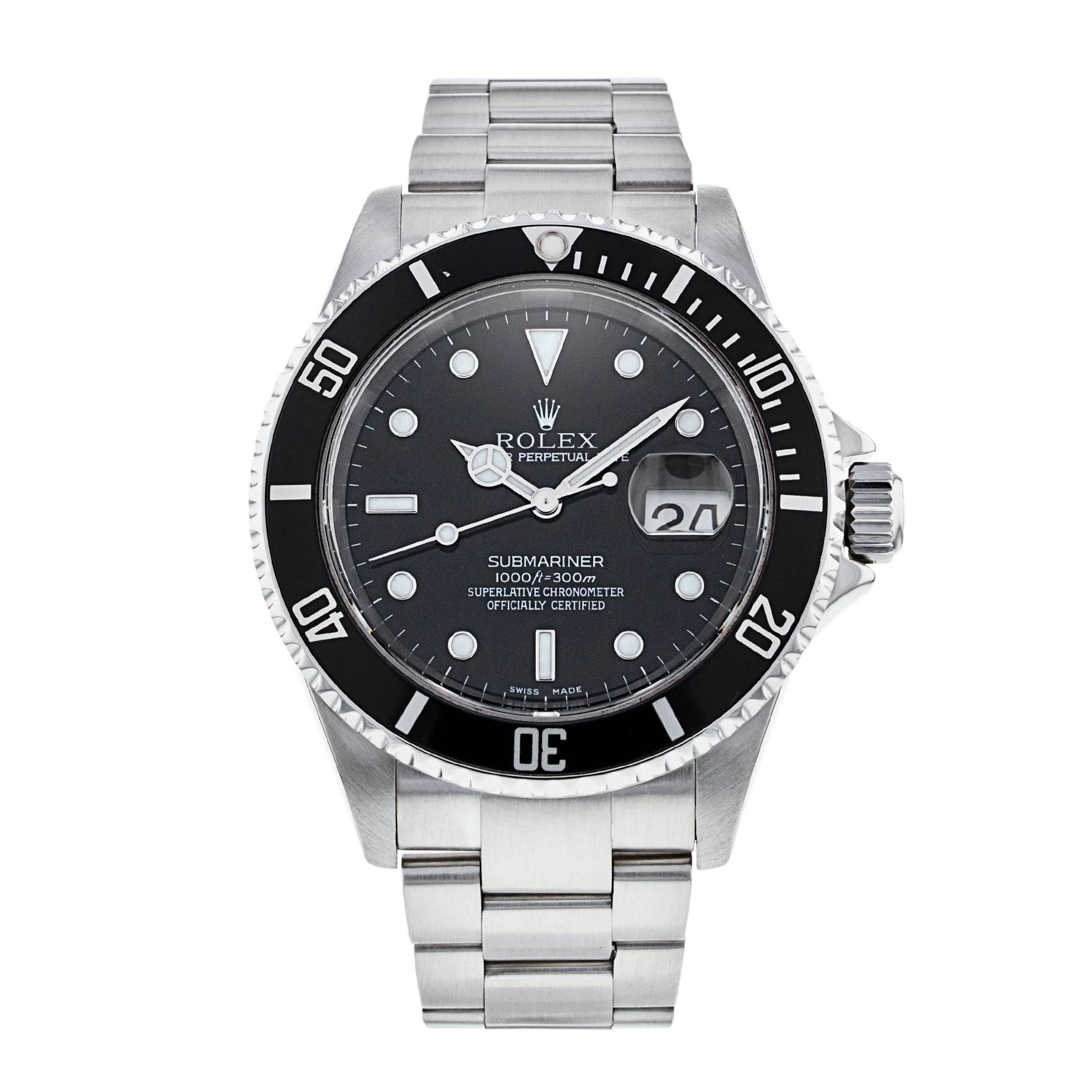 Pre-Owned Rolex Submariner 16610LN