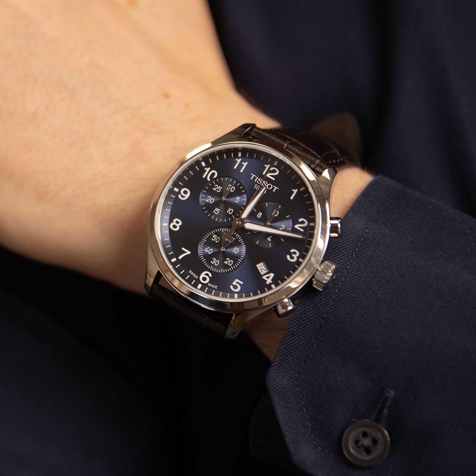 tissot chrono xl classic blue