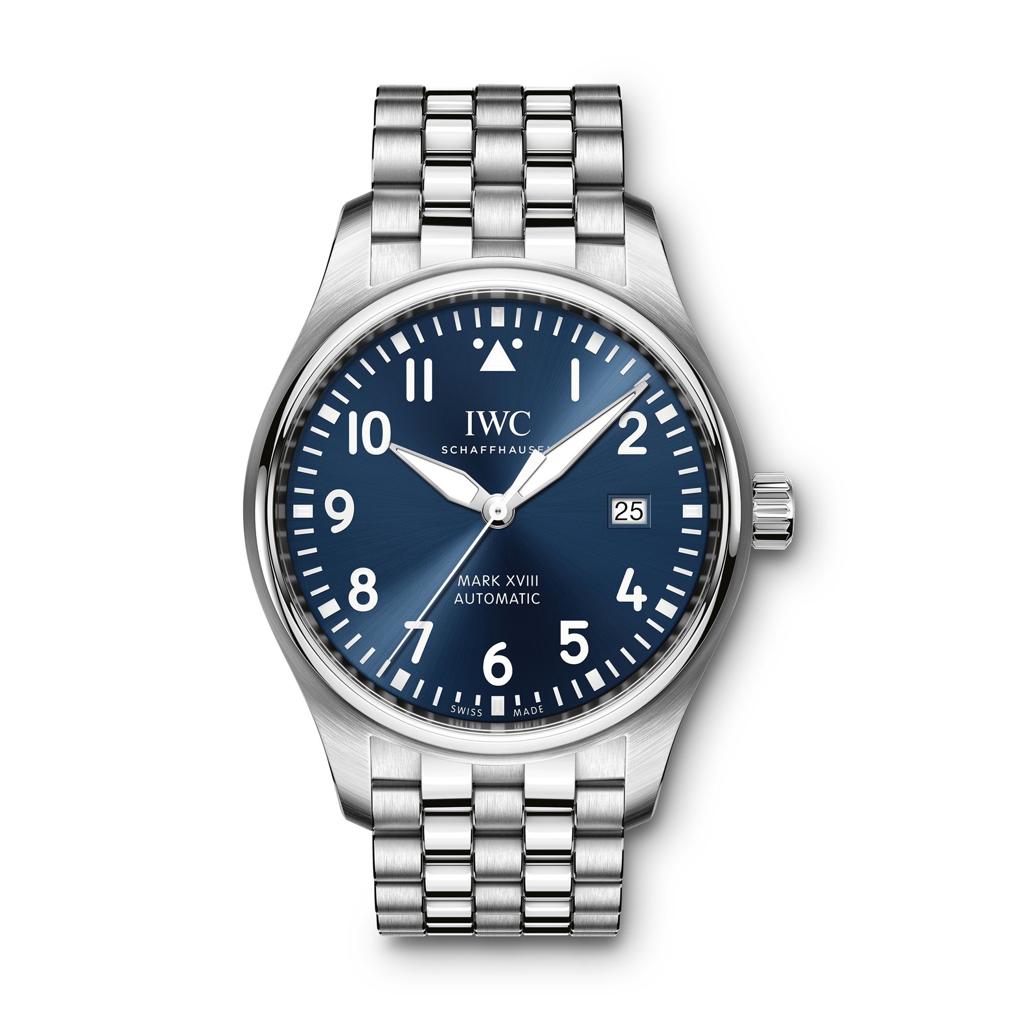IWC Pilot Marx XV III Stainless Steel Bracelet Watch