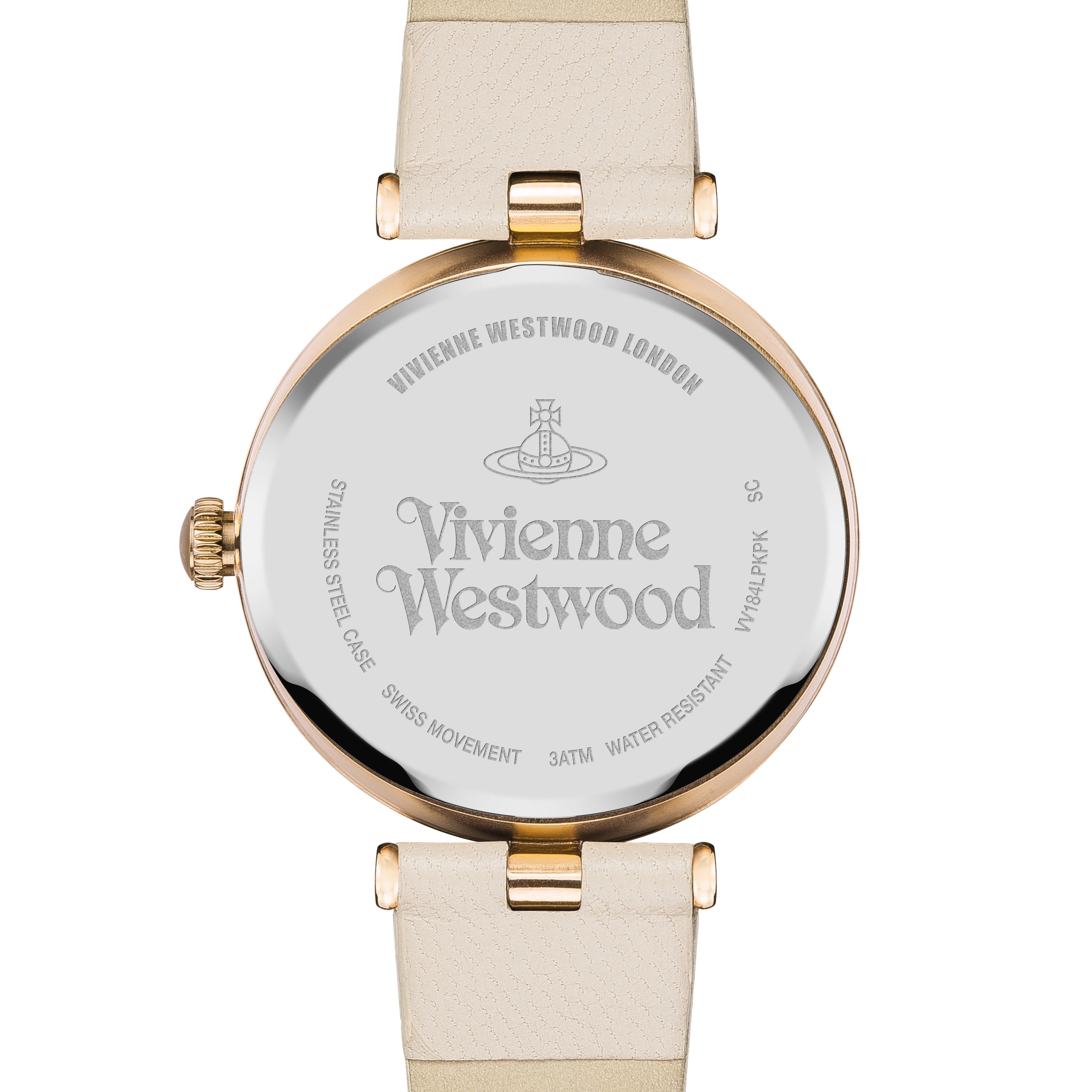 Vivienne Westwood Belgravia Pink Leather Strap Ladies Watch VV184LPKPK