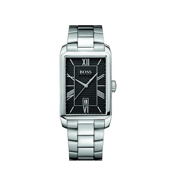 hugo boss rectangular chronograph watch