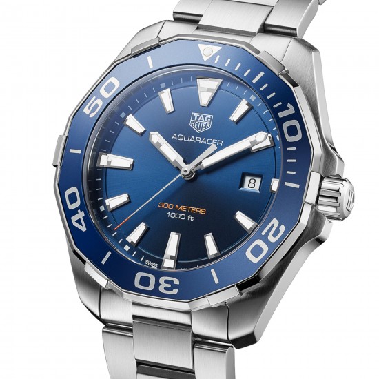 TAG Heuer Aquaracer Quartz 43mm Mens Watch WAY101C.BA0746