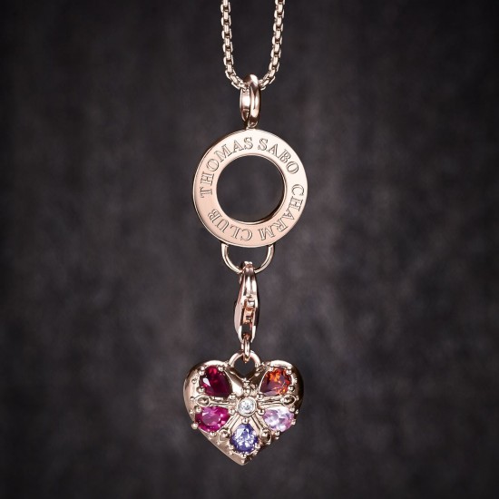 Thomas Sabo Charm Club Rose GoldPlated Charm Carrier