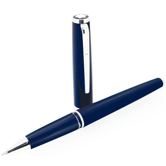 Montblanc petrol blue rollerball clearance
