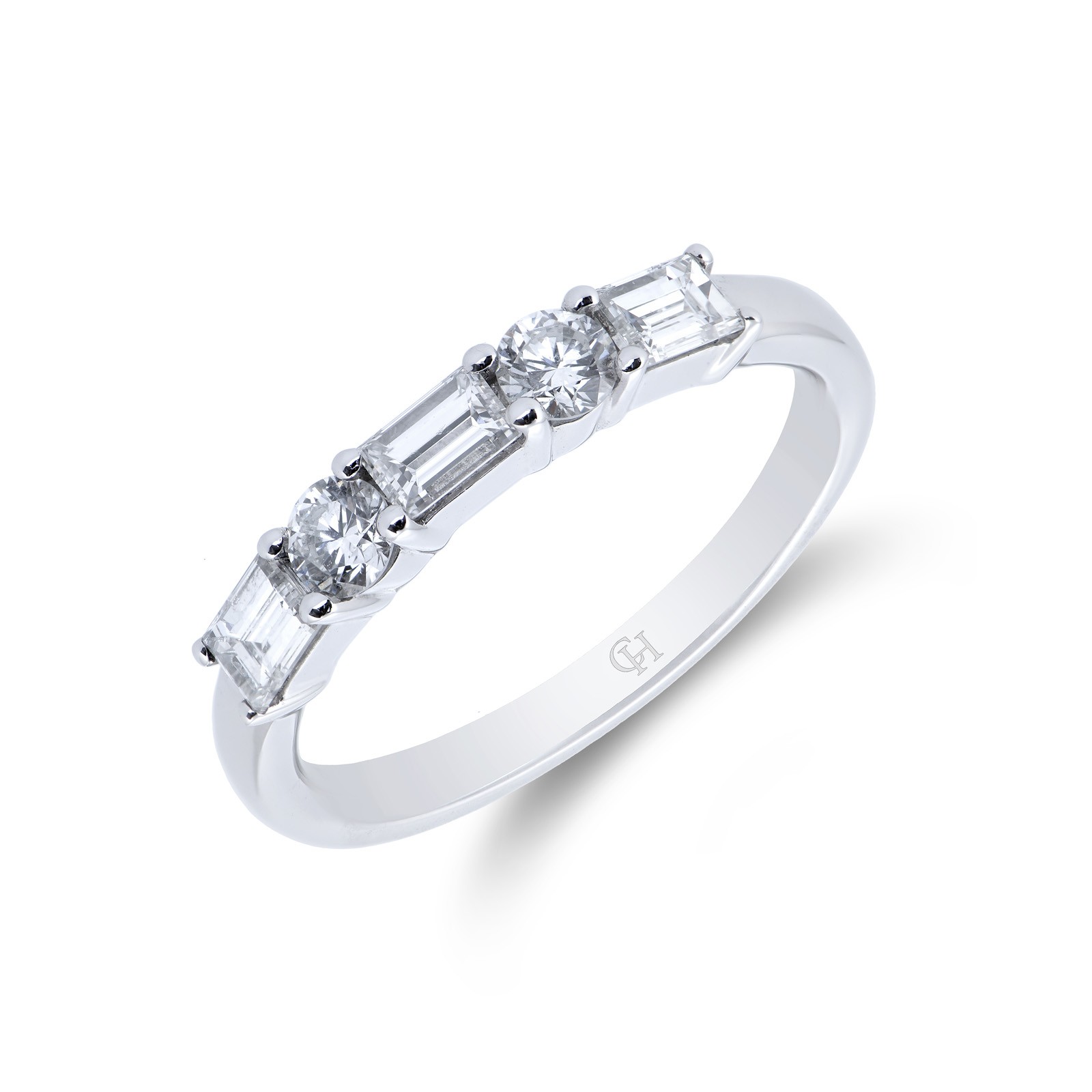 Platinum 0.75ct Diamond Eternity Ring