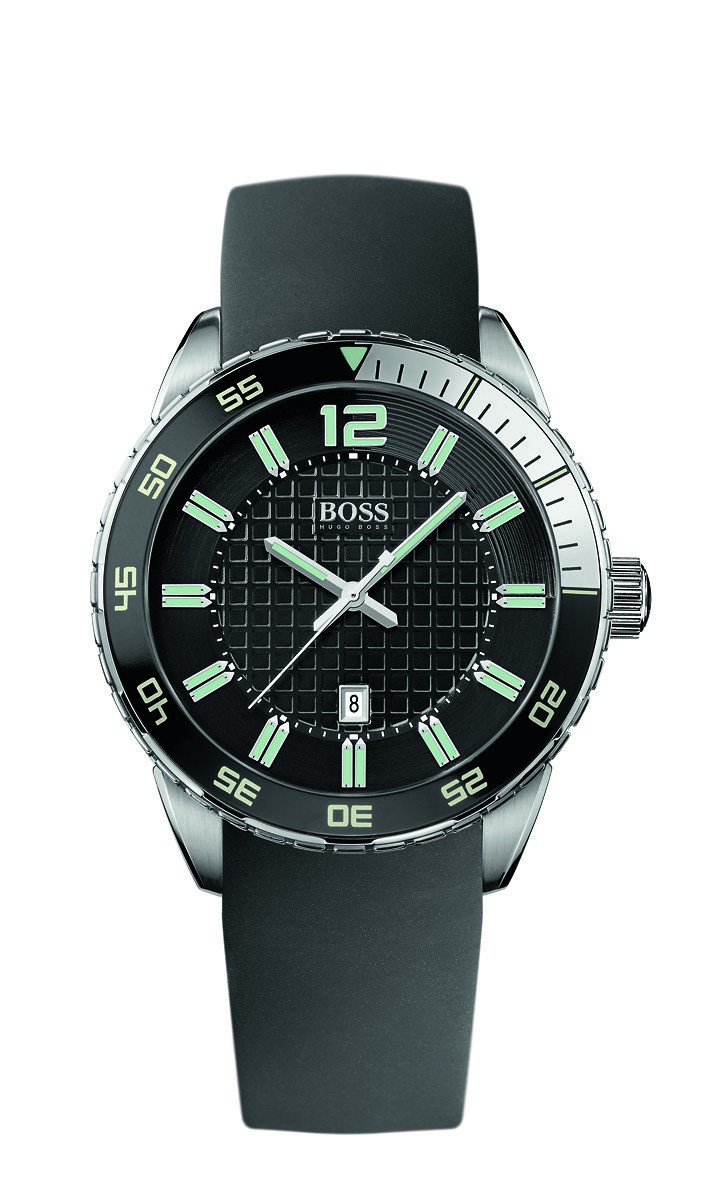 Hugo Boss Black Rubber Strap Watch