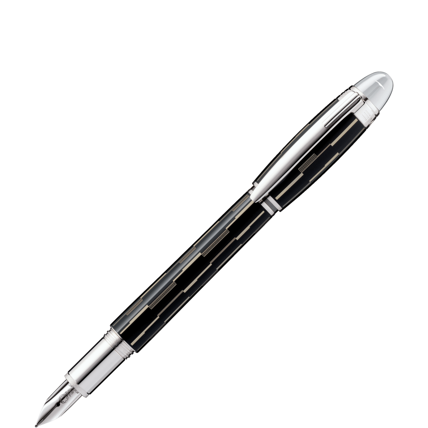 Montblanc Starwalker Black Mystery Fountain Pen