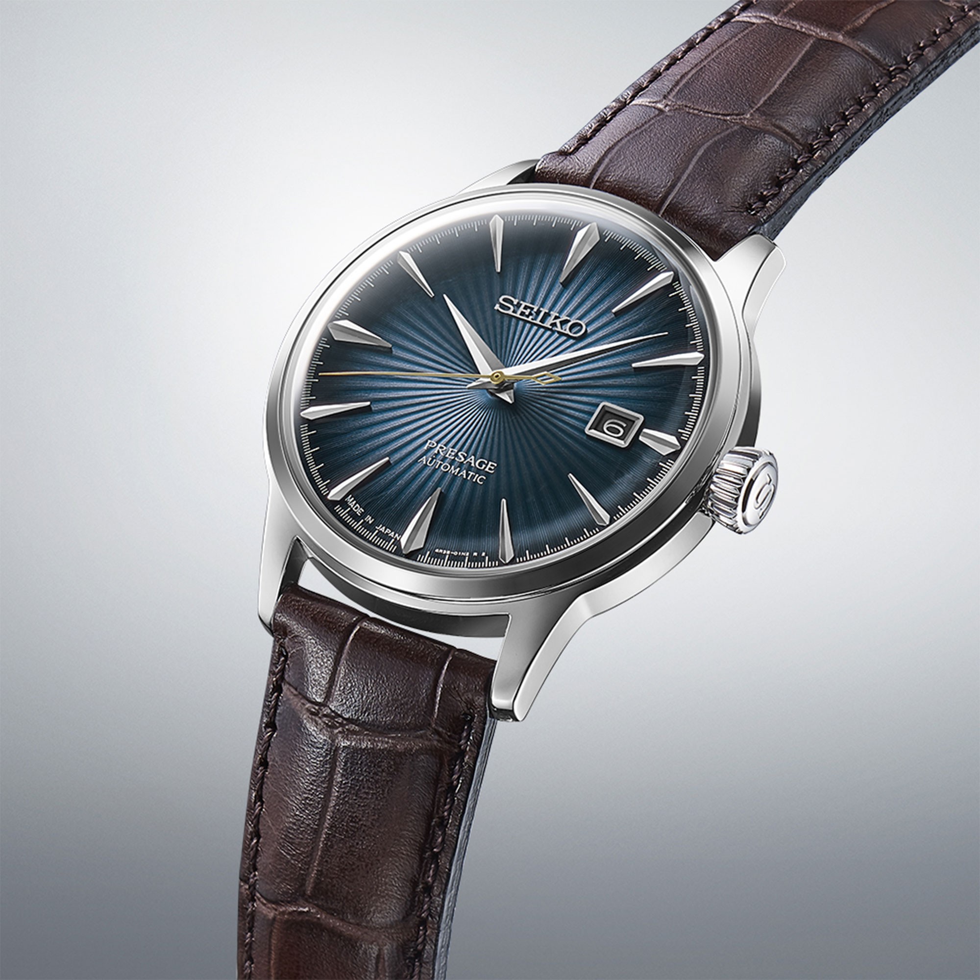 Seiko Presage Cocktail Time 'Midnight Blue Moon' Mens Watch