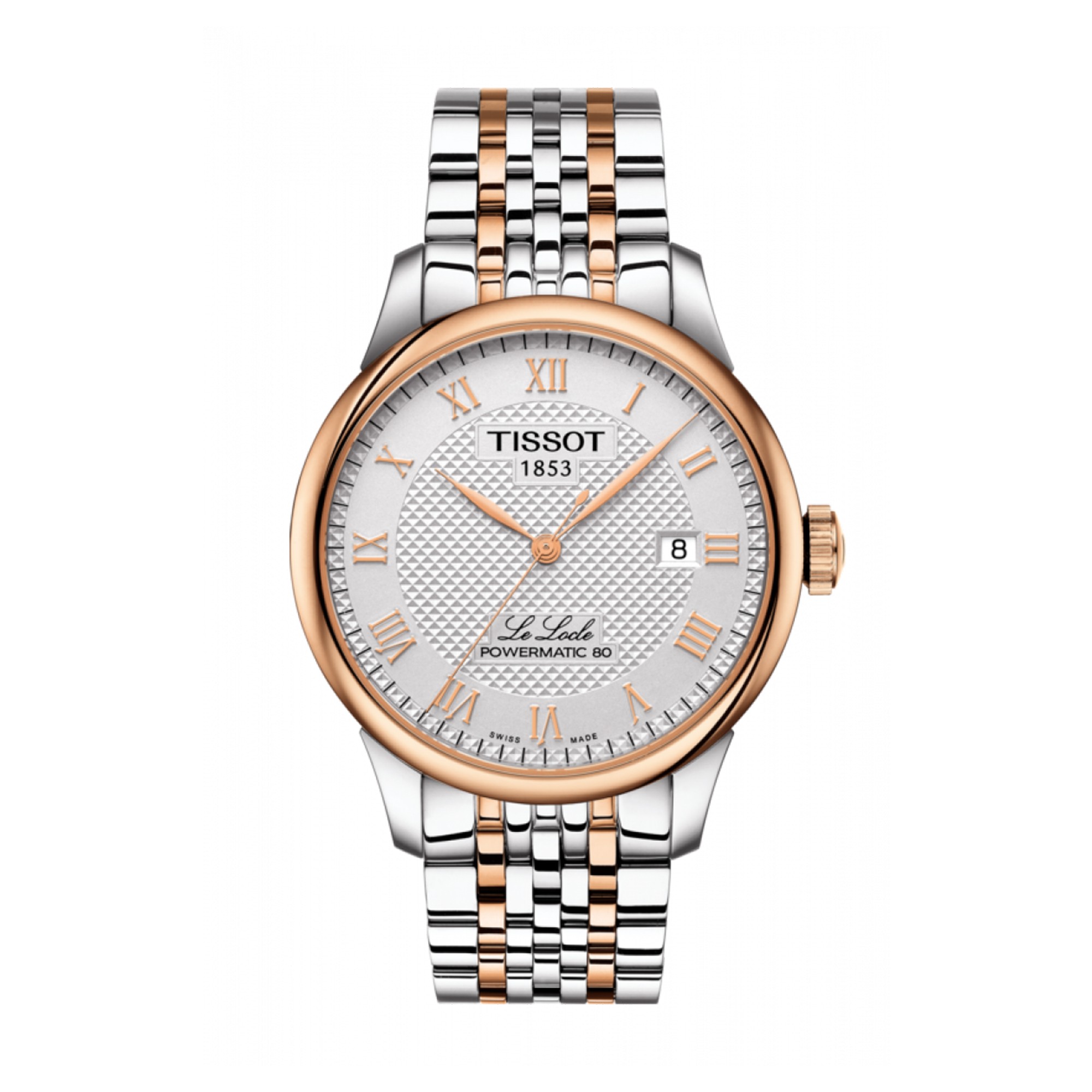Tissot T006.407.22.033.00 Le Locle Powermatic 80 Stainless Steel Watch in Metallic Womens Accessories Watches 