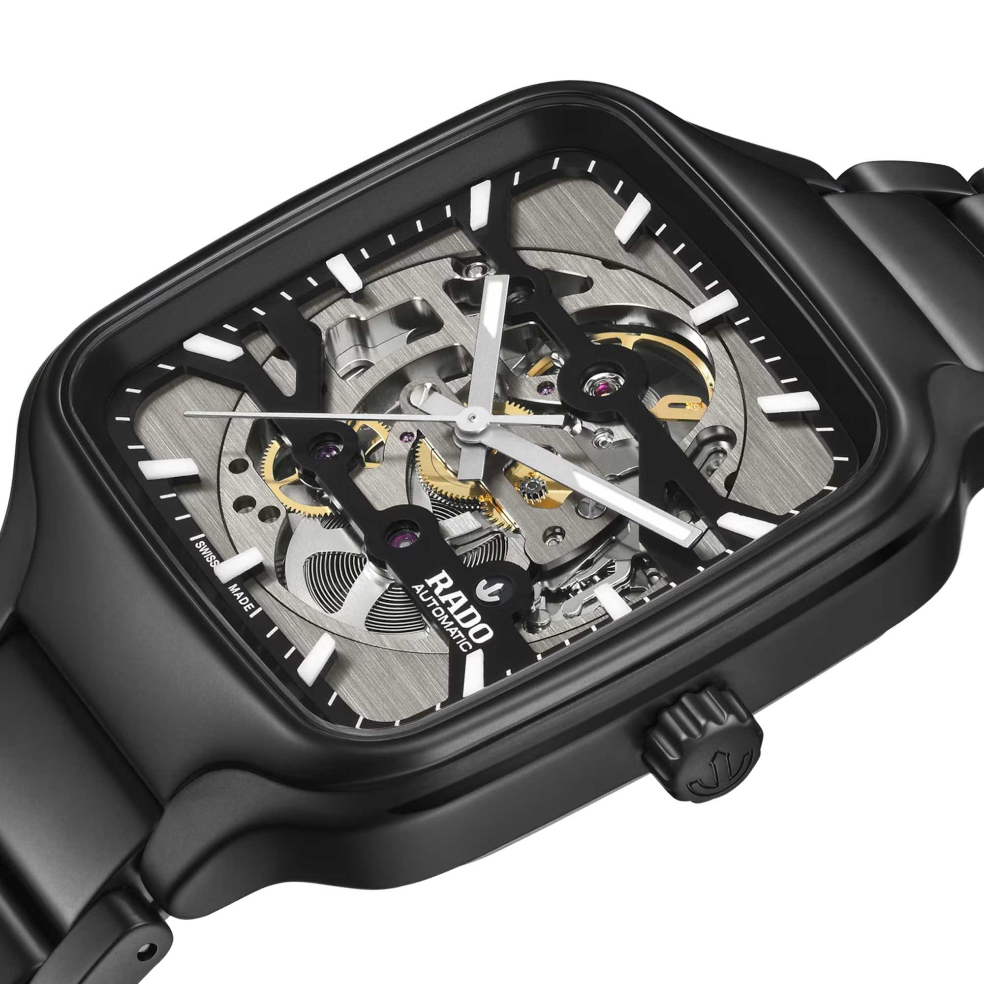 Rado True Square Automatic Skeleton 38mm Watch R27197152