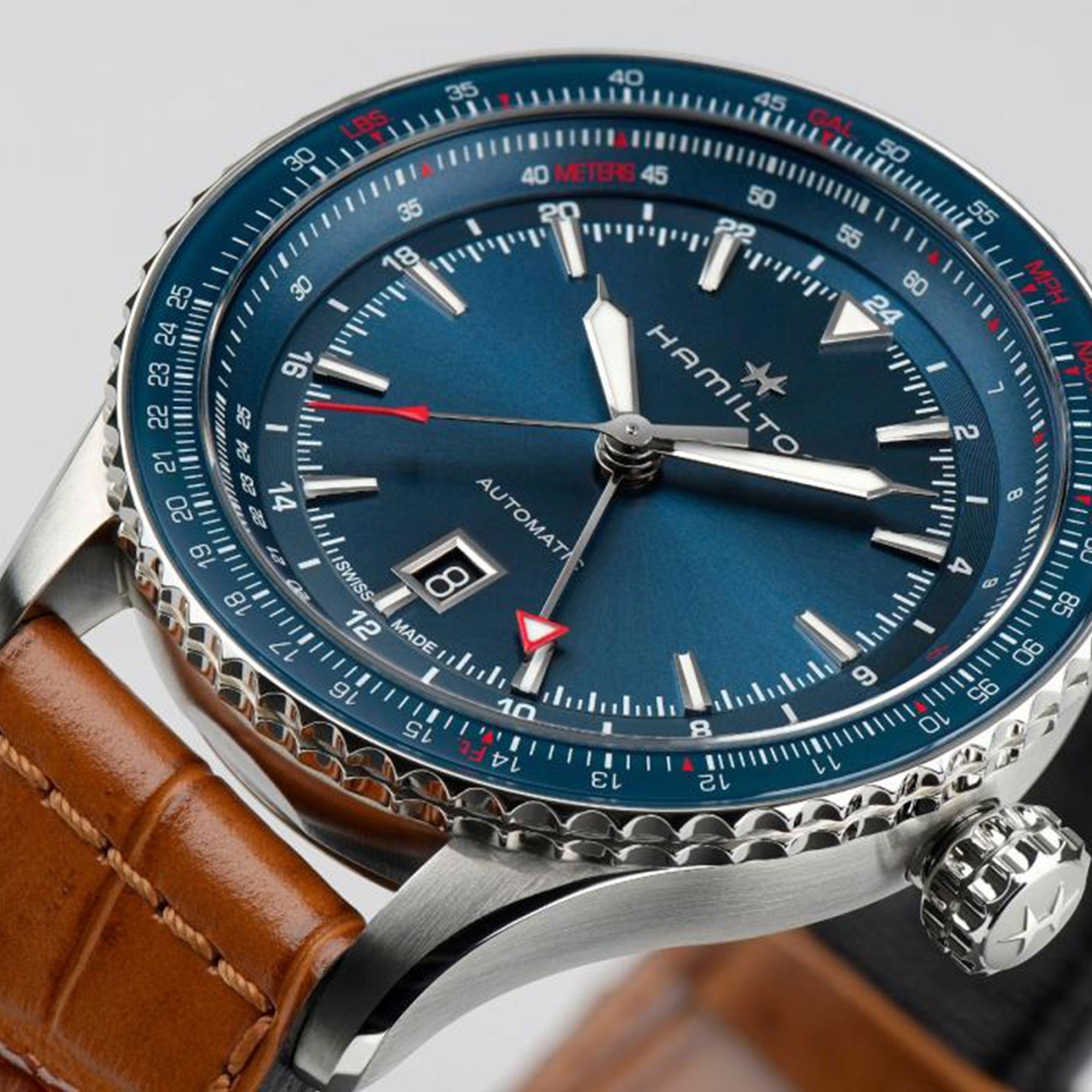 Hamilton Khaki Aviation Automatic 44mm Mens Watch H76715540