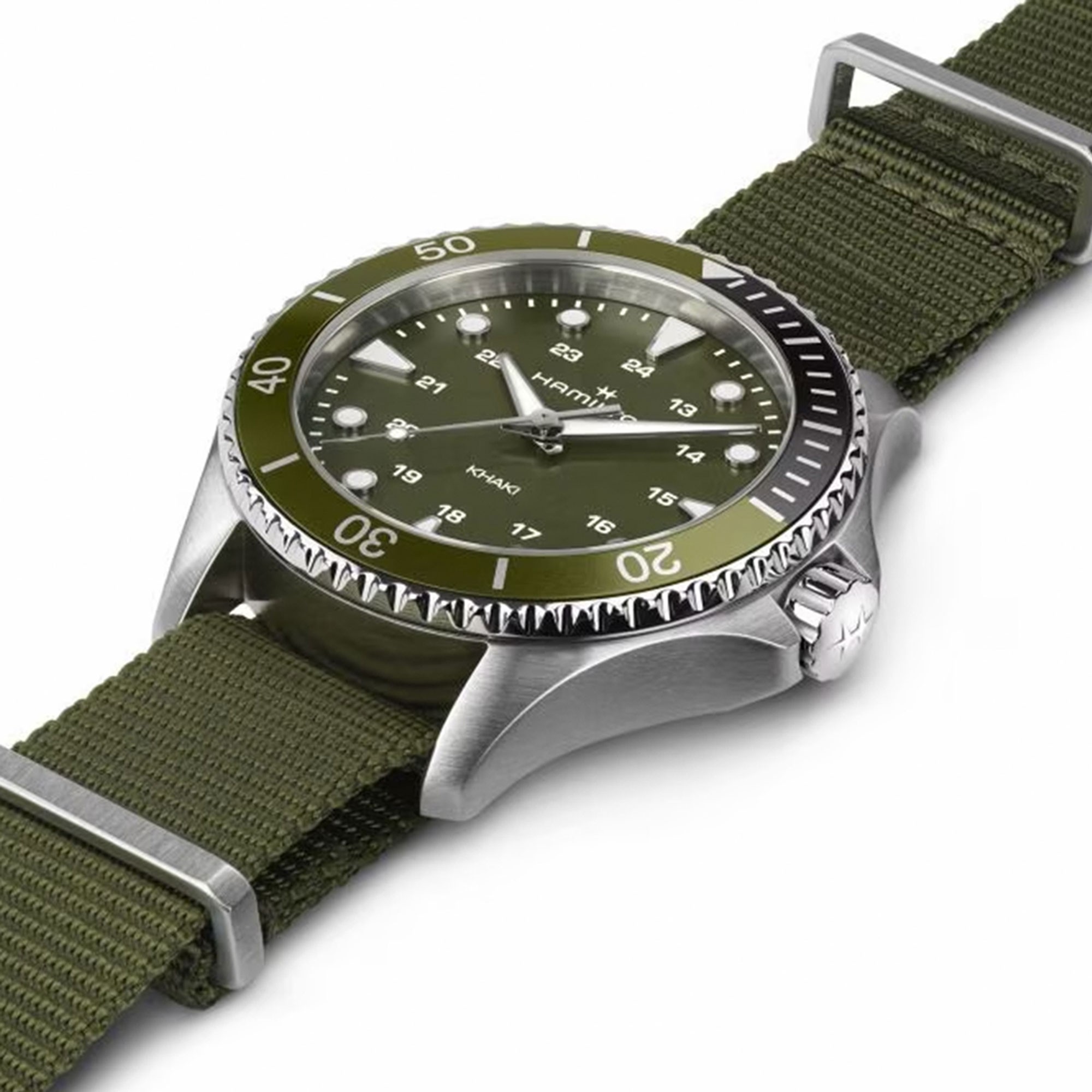 Hamilton Khaki Navy Scuba Quartz 37mm Mens Watch H82241961