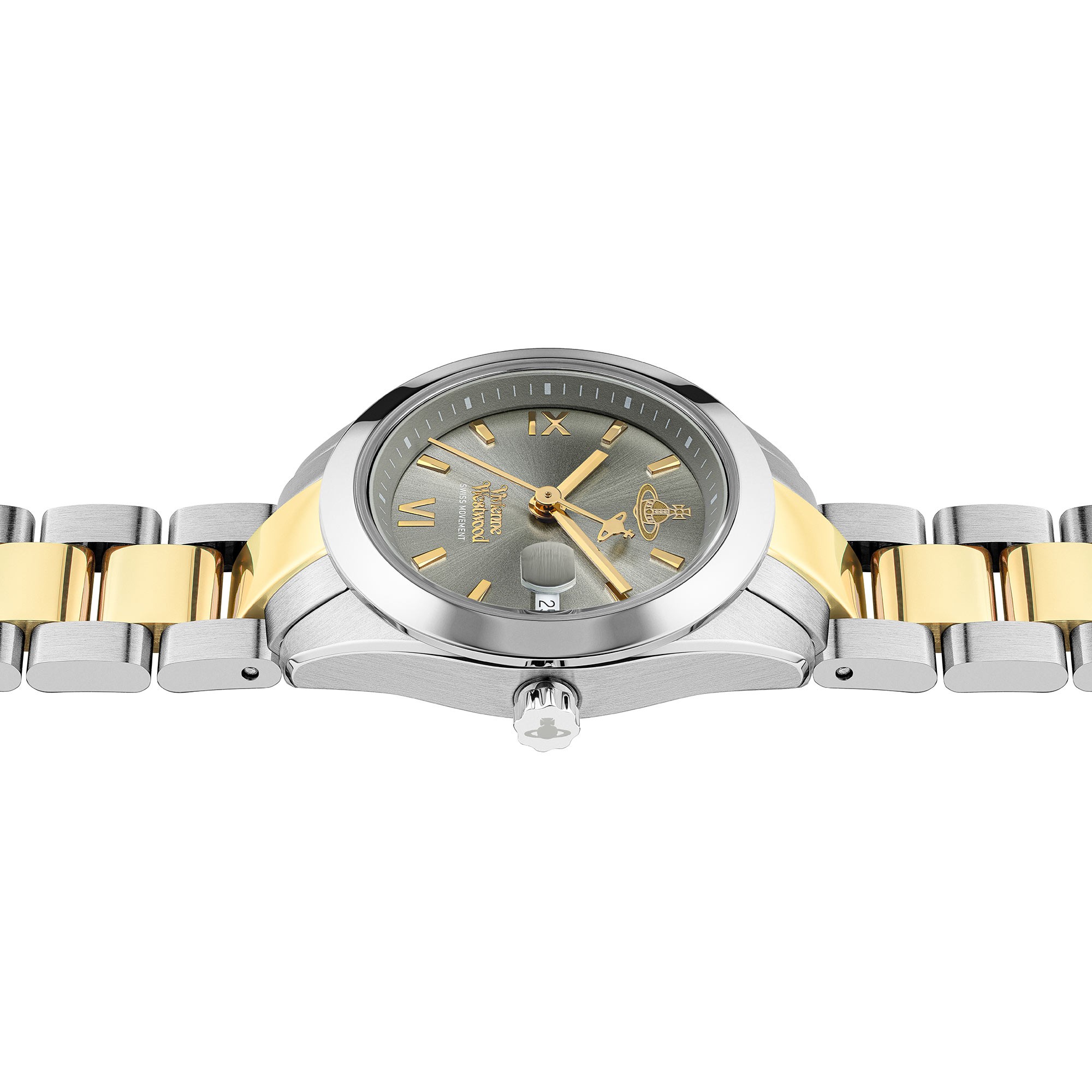 アナログ腕時計 Vivienne Westwood Fenchurch VV292GYSG Vivienne Westwood Fenchurch Quartz 28mm Stainless Steel and
