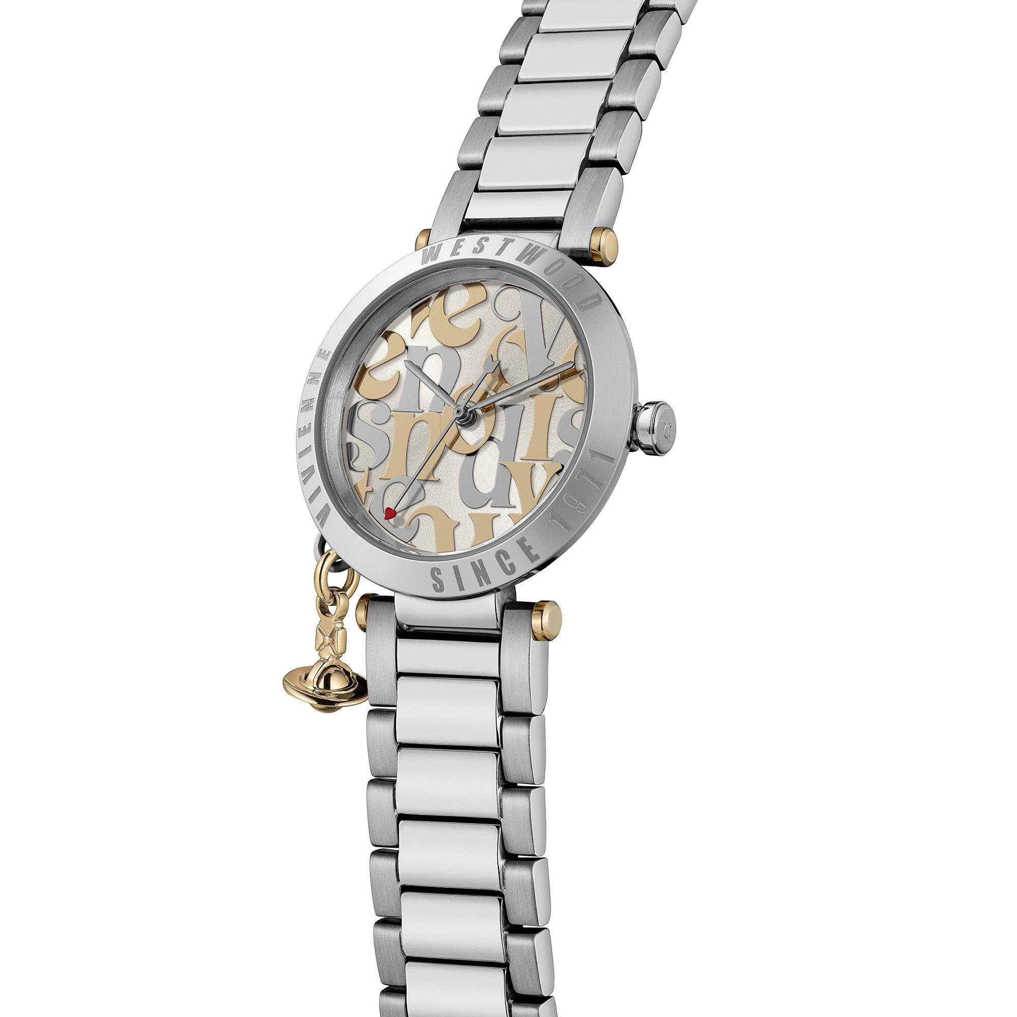 ★Vivienne Westwood★ Orb Logomania VV315WSSL VIVIENNE WESTWOOD VV315WSSL Orb Logomania Quartz Analog