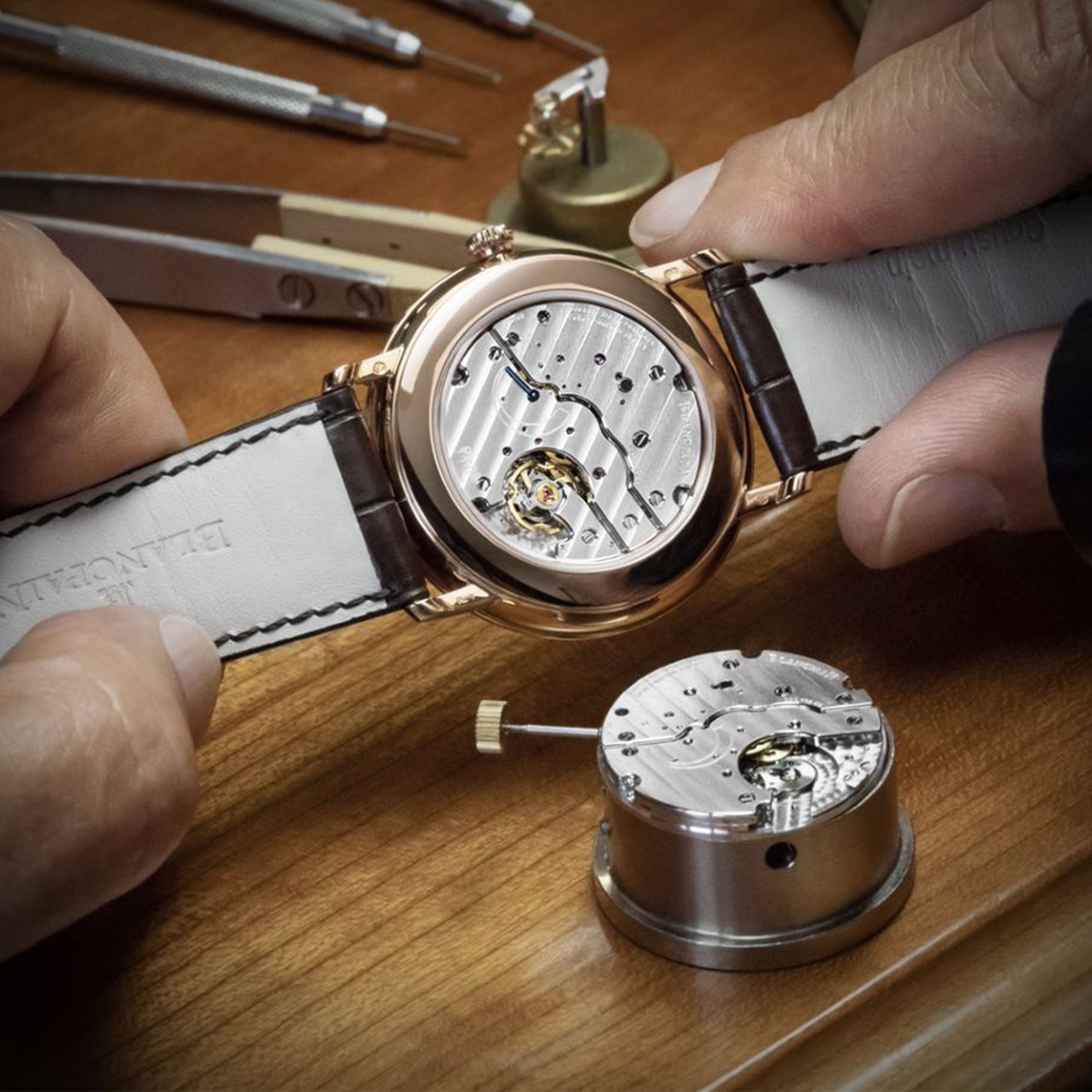 Blancpain Villeret Ultraplate Mens Watch 6605-3642-55A