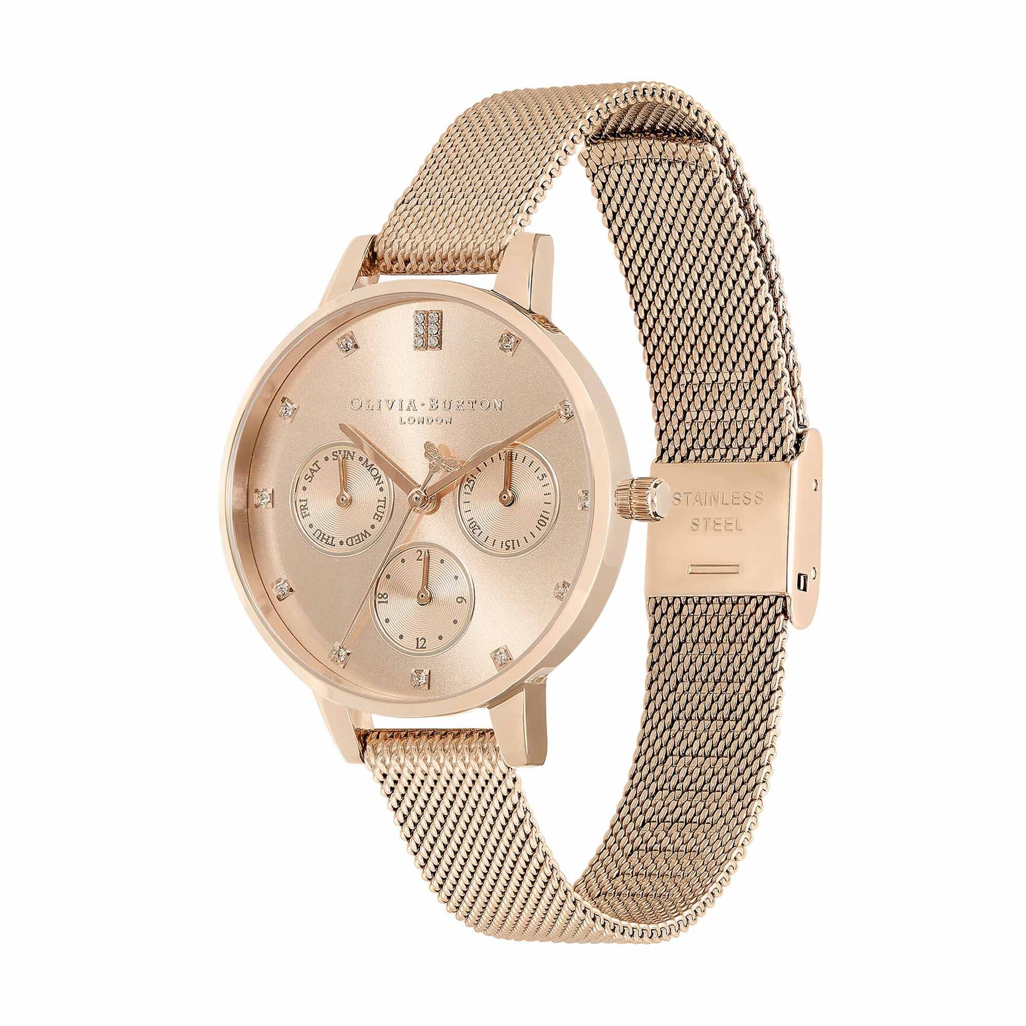 Olivia Burton Carnation Multifunction Watch 24000008