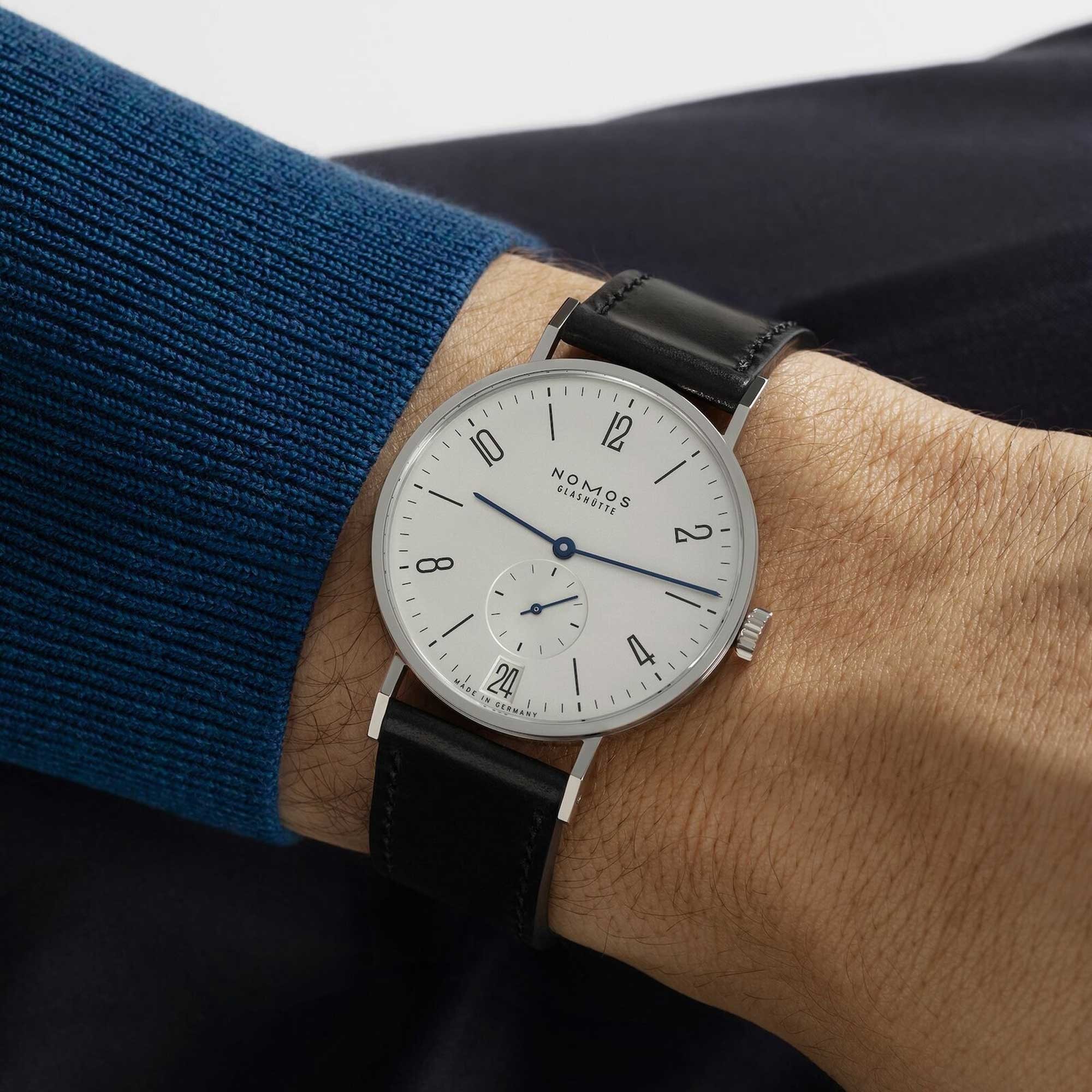 NOMOS Glashutte Tangente 38mm Mens Watch 130