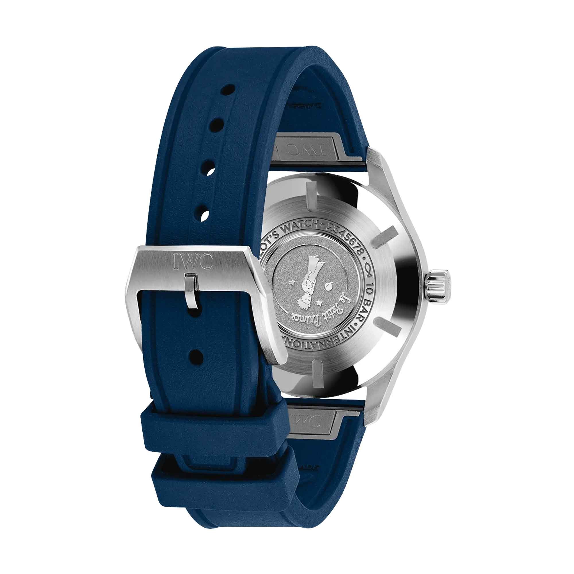 IWC Pilots Mark XX Blue Dial Blue Strap