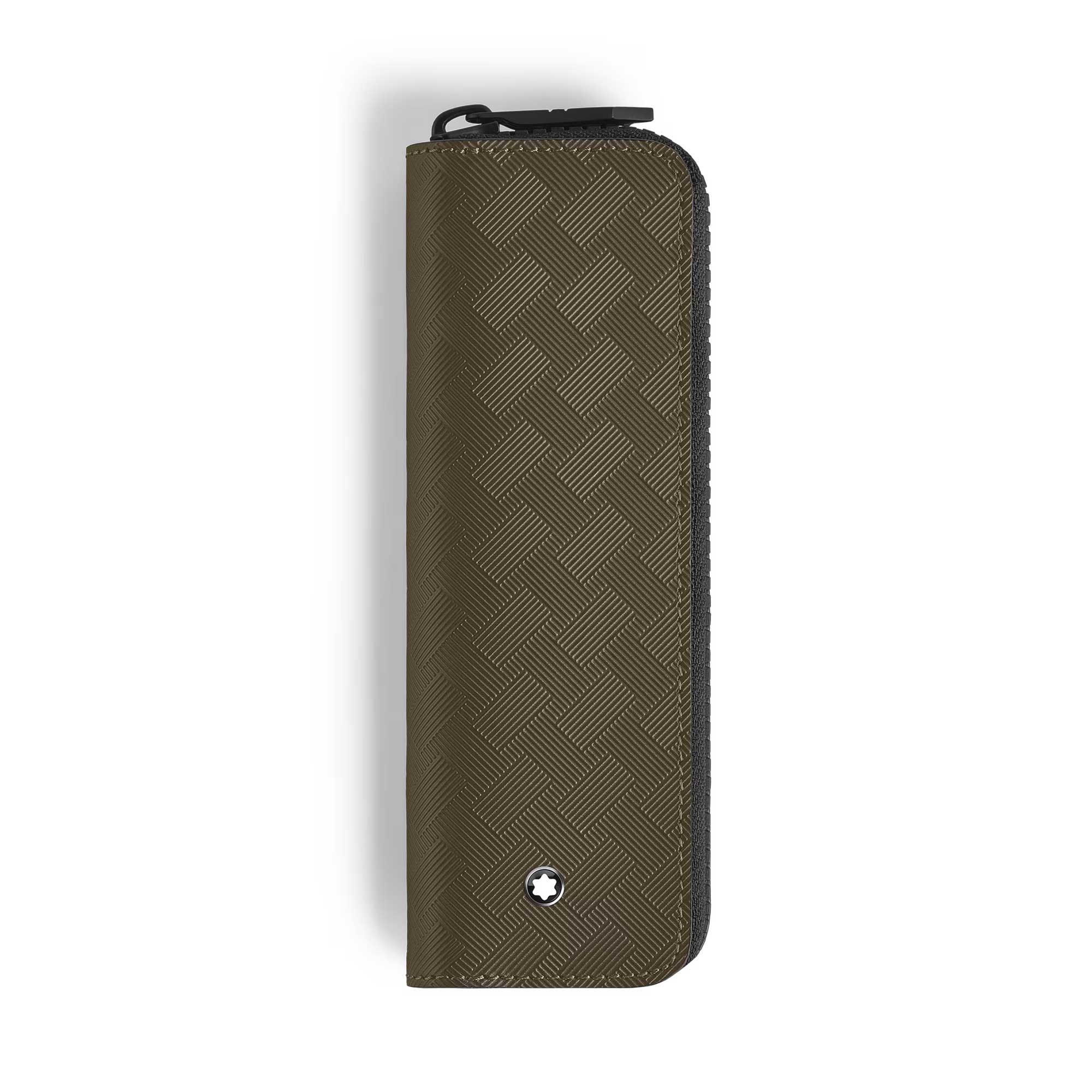 Montblanc 1-Pen Case With Zip In Extreme Leather MB221450