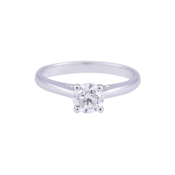 18ct White Gold 0.75ct Diamond Solitaire Ring