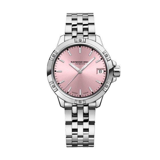 Raymond Weil Tango Pink Quartz Ladies Watch 5960-ST-80001