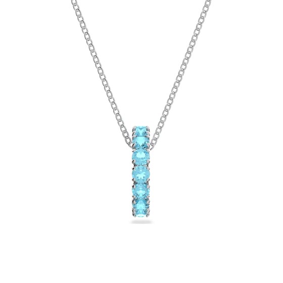 Swarovski Exalta Aquamarine Drop Pendant