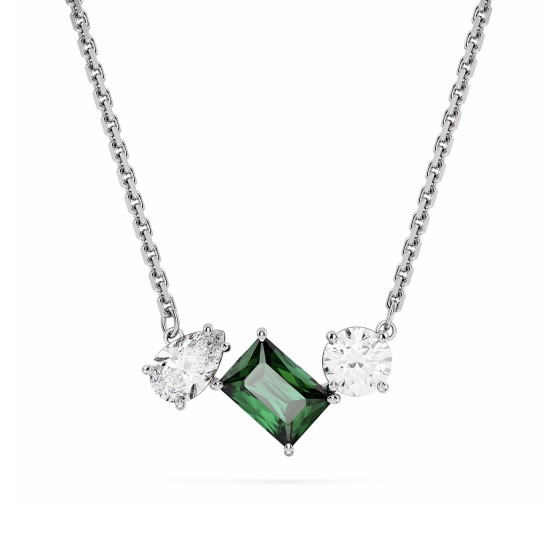 Swarovski Mix Cut Green Cubic Zirconia Mesmera Pendant 5668278