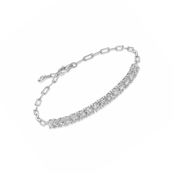 Carat* Sterling Silver Aimee Classic Tennis Bracelet CB925W-AIME-W2.5-W
