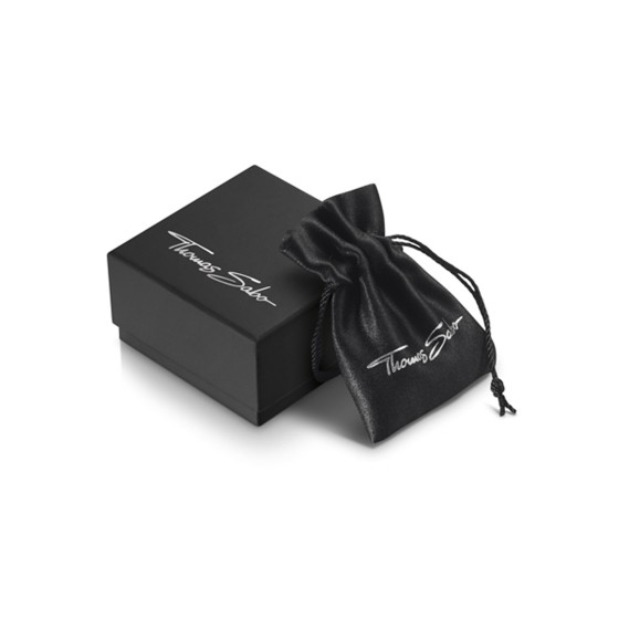 Bracelet Perles Blanches Thomas Sabo Charm Club - Élégant Et Intemporel