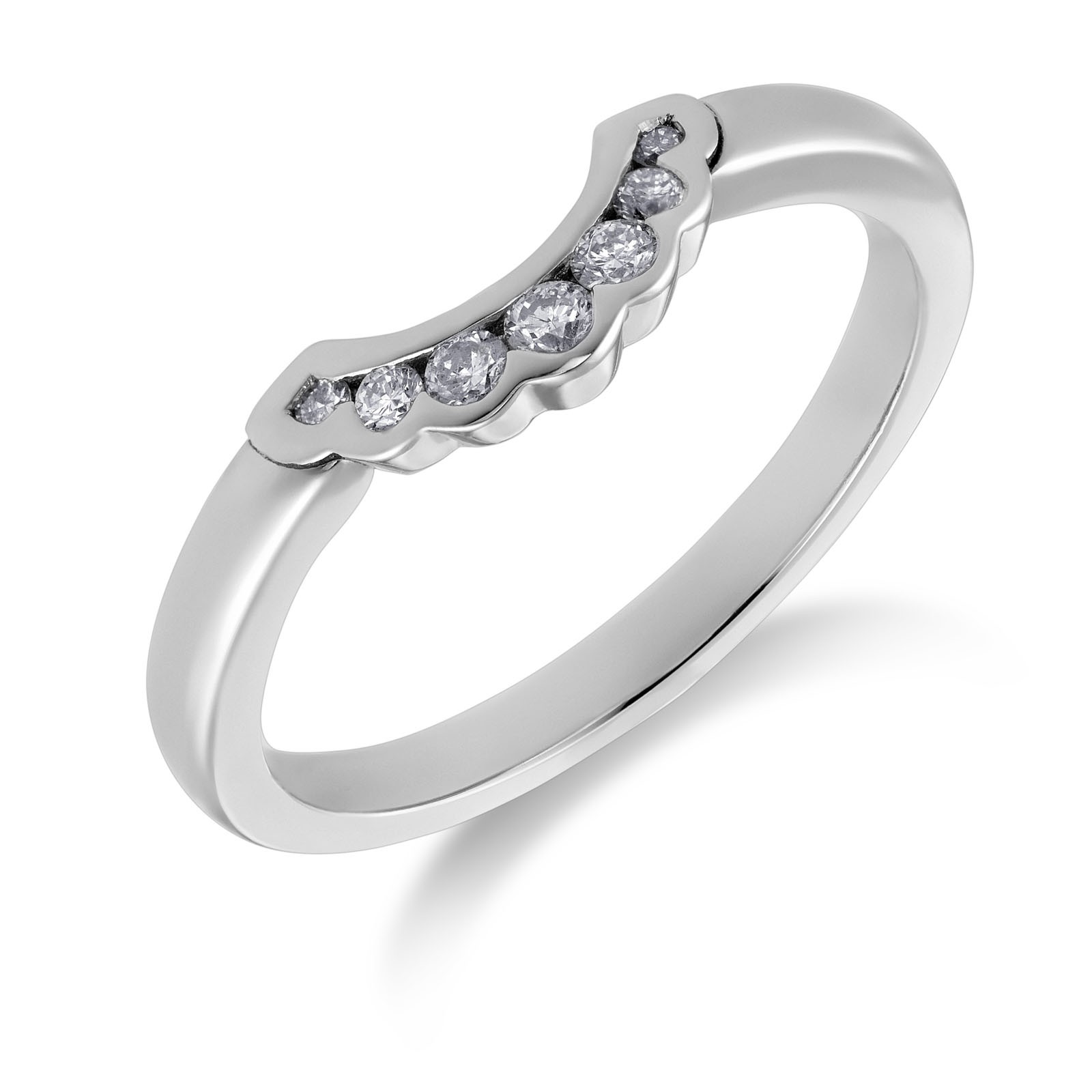 Platinum 0.14ct Diamond Eternity Ring