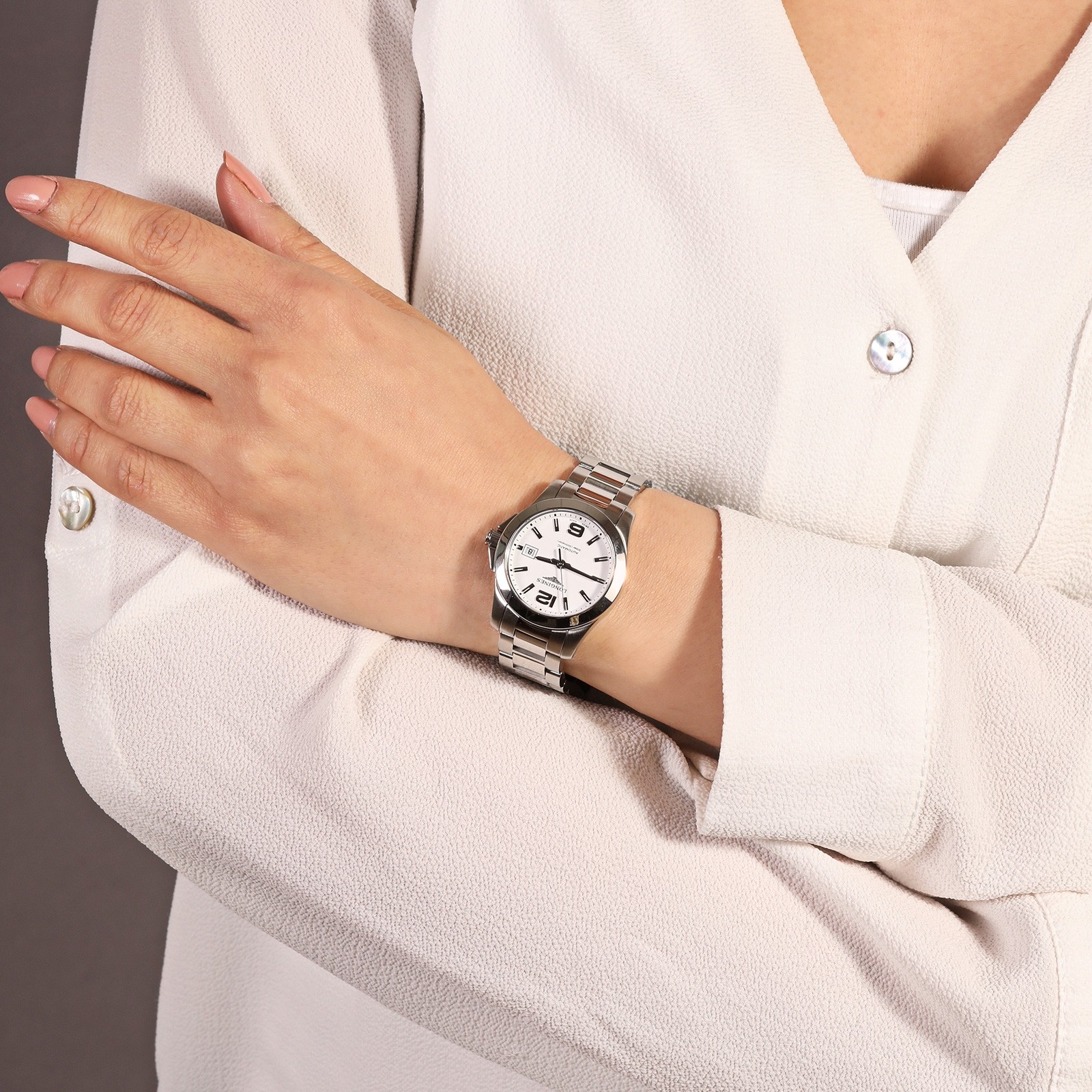 women's longines conquest watch