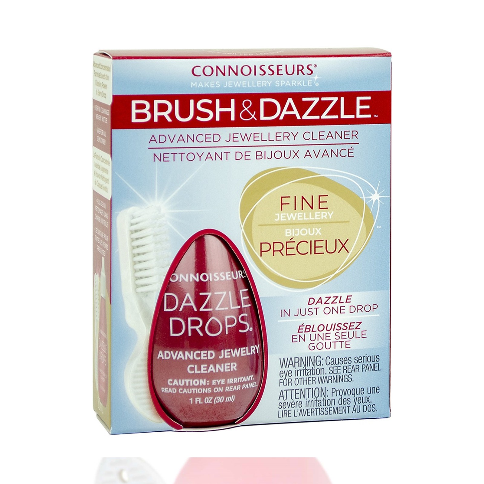 Jewelry Cleaner. Silver Dazzle Drops. Connoisseurs 