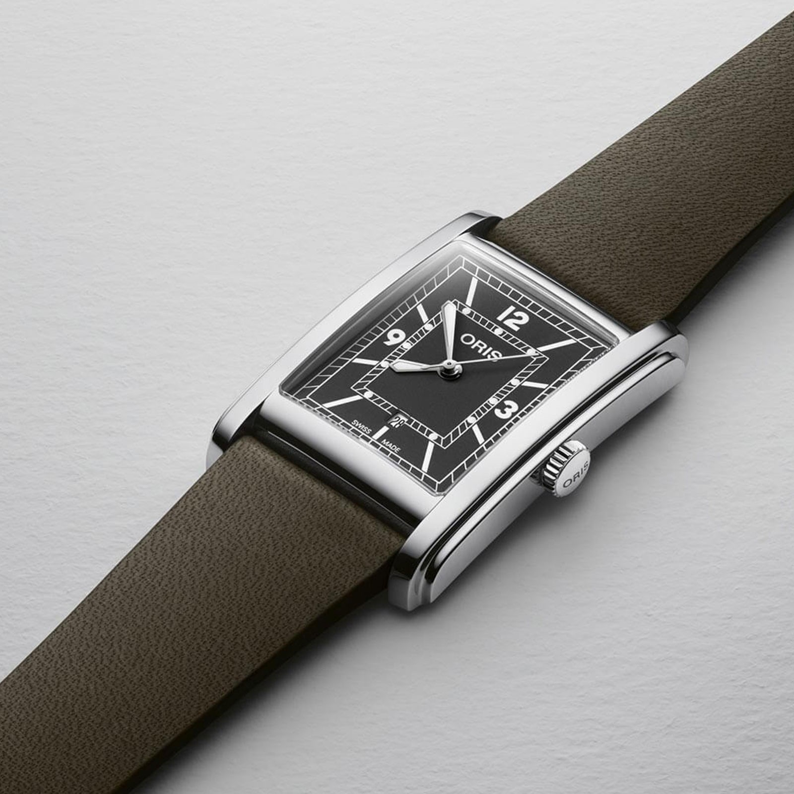 Oris Rectangular Mens Watch 01 561 7783 4063-07 5 19 16