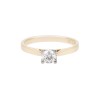 18ct Yellow Gold Brilliant Cut 0.50ct Diamond Solitaire Ring
