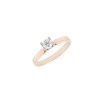 18ct Yellow Gold Brilliant Cut 0.25ct Diamond Solitaire Ring