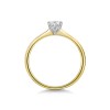 18ct Yellow Gold Brilliant Cut 0.33ct Diamond Solitaire Ring