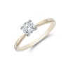 18ct Yellow Gold Brilliant Cut 0.50ct Diamond Solitaire Ring