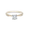 18ct Yellow Gold Brilliant Cut 0.50ct Diamond Solitaire Ring