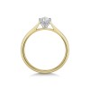 18ct Yellow Gold Marquise 0.40ct Diamond Solitaire Ring
