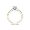 18ct Yellow Gold Oval Cut 0.75ct Diamond Solitaire Ring