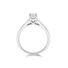 Platinum Emerald Cut 0.75ct Diamond Solitaire Ring