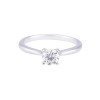 18ct White Gold 0.50ct Round Brilliant Diamond Solitaire