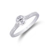 18ct White Gold 0.50ct Diamond Solitaire Ring