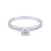 18ct White Gold 0.65ct Diamond Solitaire Ring