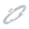 18ct White Gold Round Brilliant 1.00ct Diamond Solitaire Ring